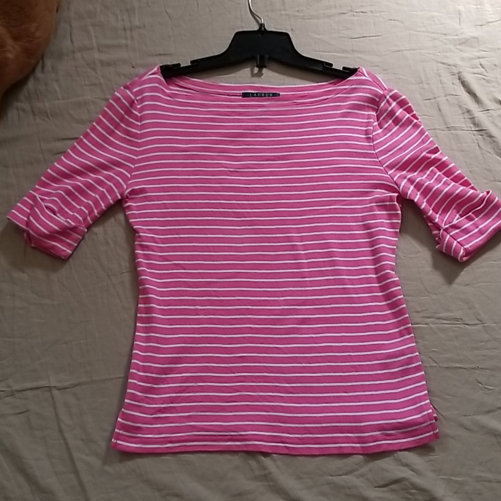 Stripe top by Ralph Lauren